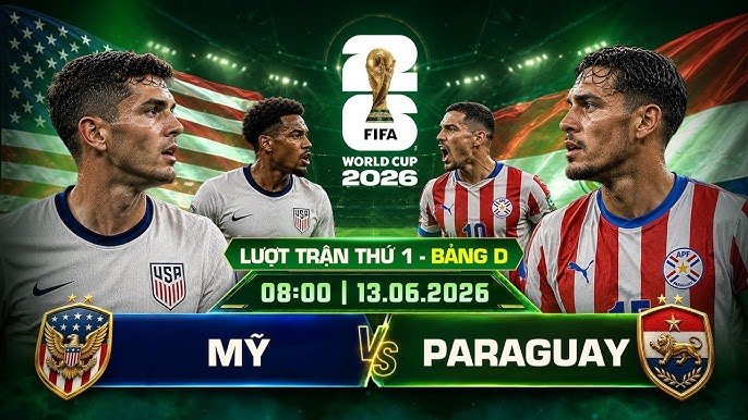 Dự Đoán Tỷ Số Mỹ vs Paraguay: Sức Mạnh Chủ Nhà, Khẳng Định Vị Thế Mỹ vs Paraguay